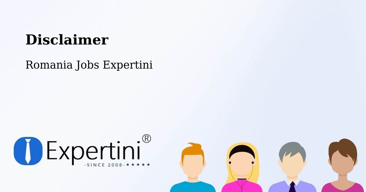 Disclaimer – Clit - Romania Jobs Expertini